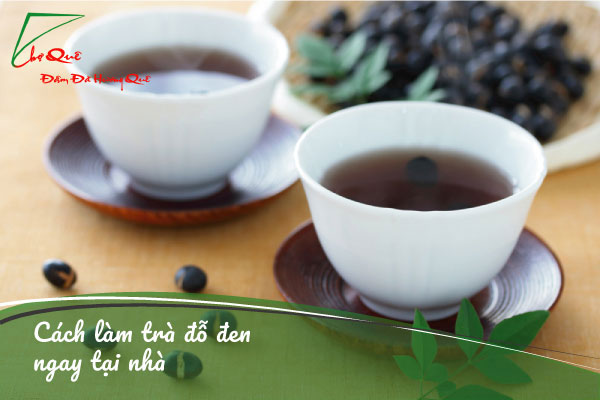 Cách làm trà đỗ đen thơm ngon